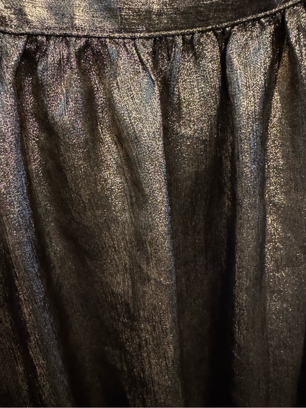 Madewell Metallic Bronze Bubble Mini Skirt ๐๐๐ค - Picture 4 of 9